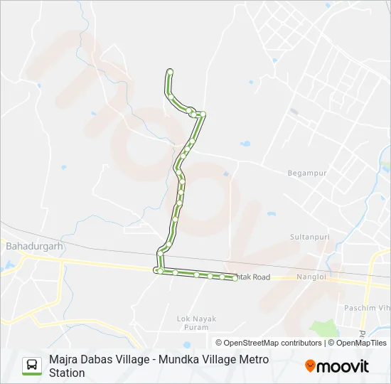 924 Bus Line Map