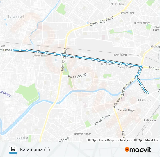 931 Bus Line Map