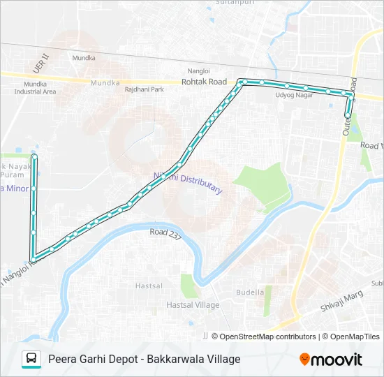 931 Bus Line Map
