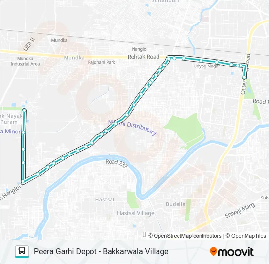 931 Bus Line Map