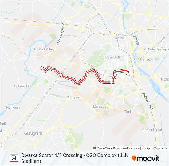 DS-2 Bus Line Map
