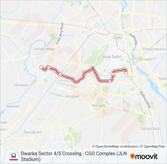 DS-2 Bus Line Map