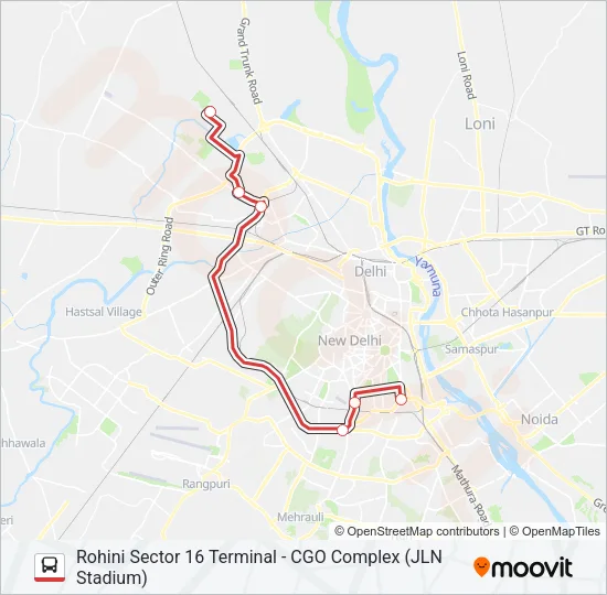 DS-6 Bus Line Map