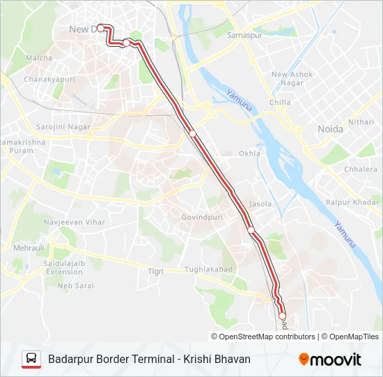 DS-10 Bus Line Map