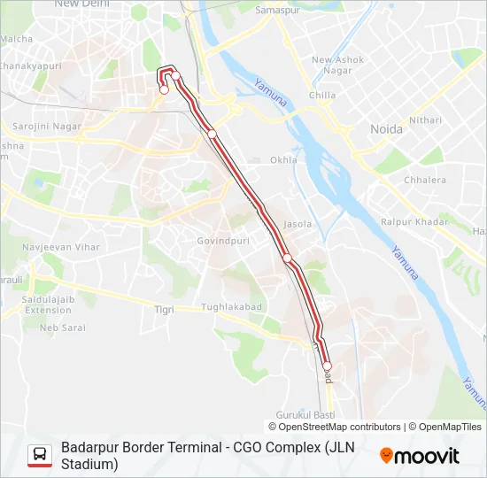 DS-11 Bus Line Map