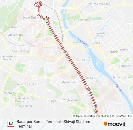 DS-12 Bus Line Map