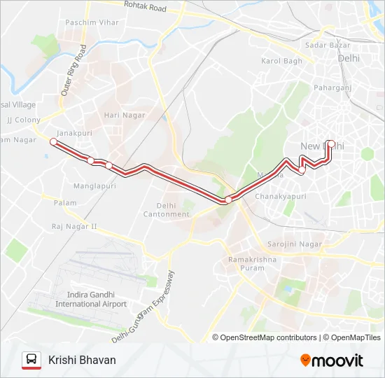 DS-15 Bus Line Map