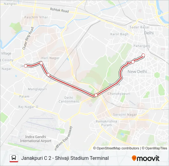 DS-16 Bus Line Map