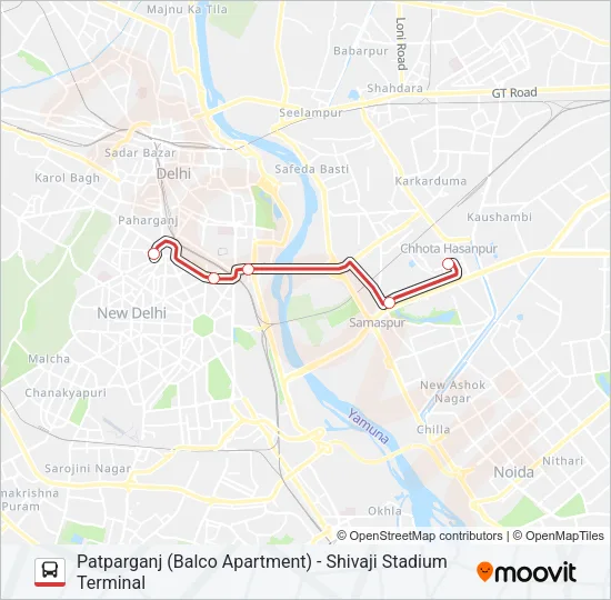 DS-20 Bus Line Map