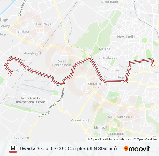 DS-23 Bus Line Map