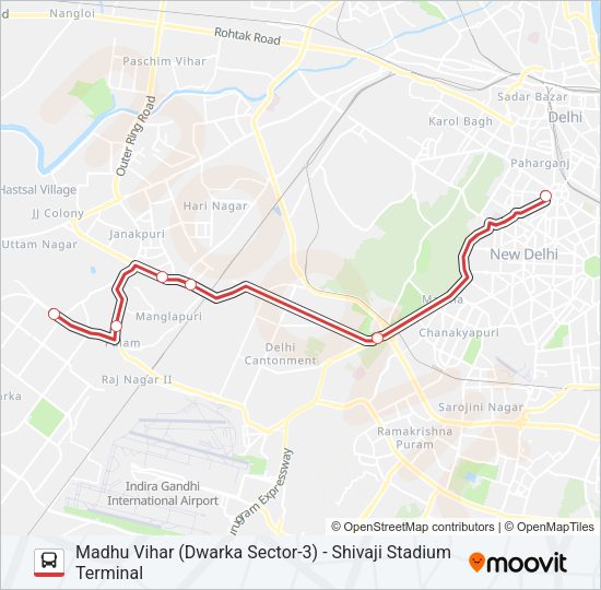 DS-24 Bus Line Map