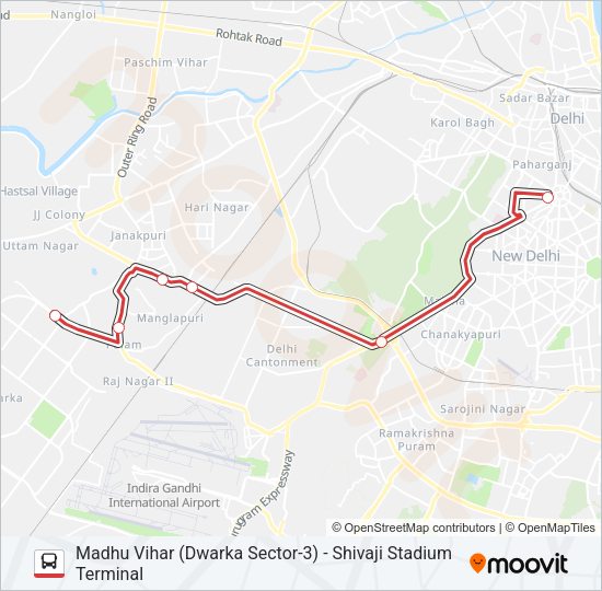 DS-24 Bus Line Map
