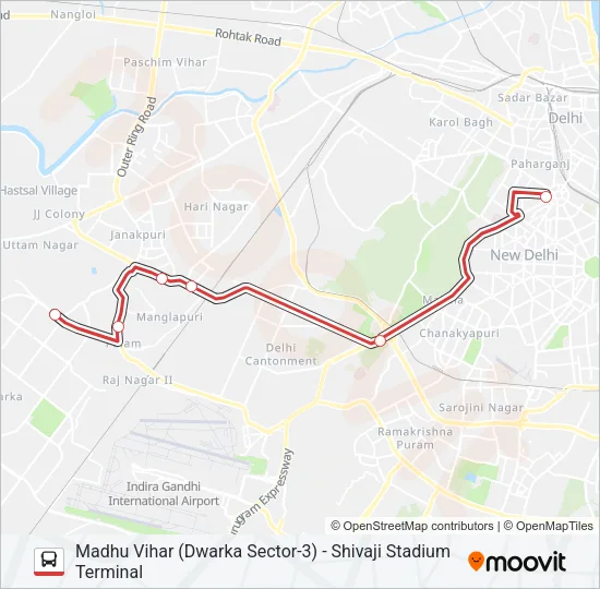 DS-24 Bus Line Map