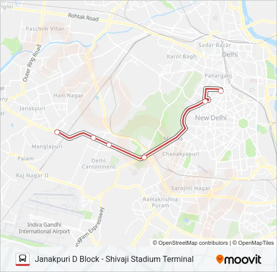 DS-27 Bus Line Map