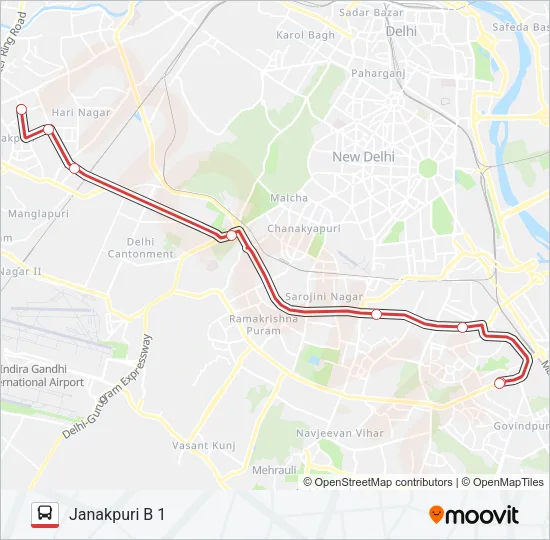 DS-28 Bus Line Map
