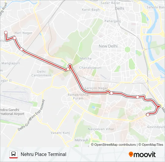 DS-28 Bus Line Map