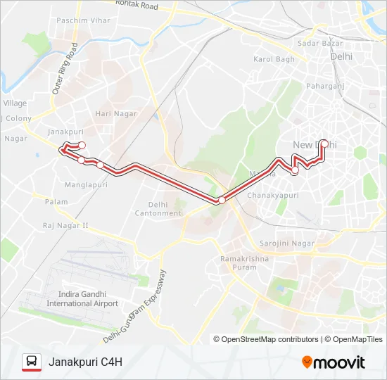 DS-29 Bus Line Map