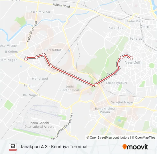 DS-30 Bus Line Map