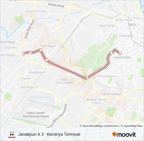 DS-30 Bus Line Map