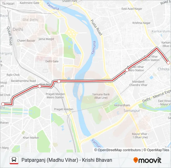 DS-36 Bus Line Map