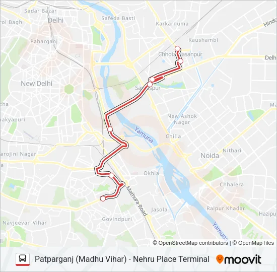 DS-37 Bus Line Map