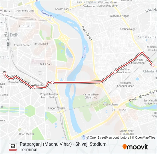 DS-39 Bus Line Map