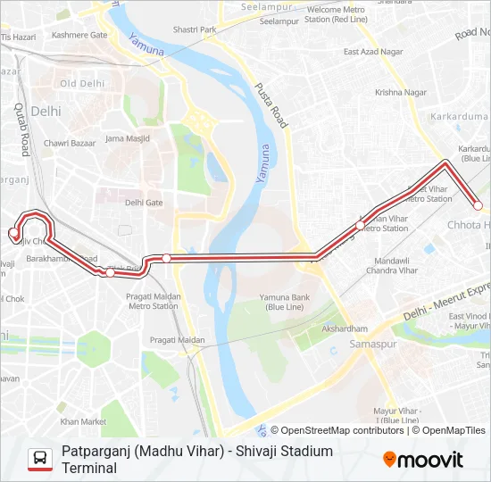 DS-39 Bus Line Map