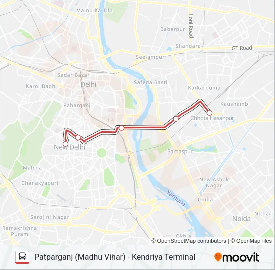 DS-40 Bus Line Map