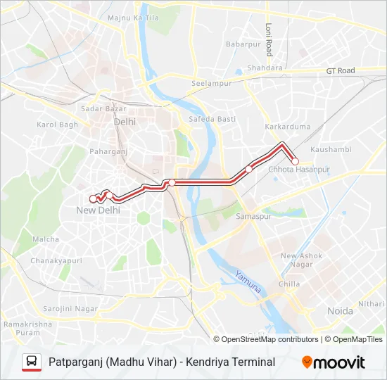 DS-40 Bus Line Map
