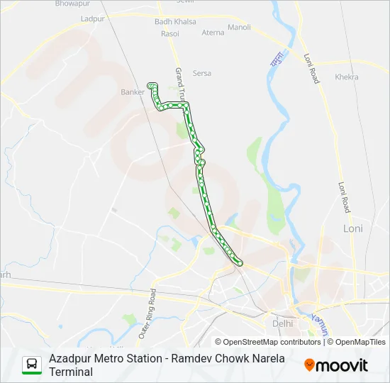 ML-96 Bus Line Map