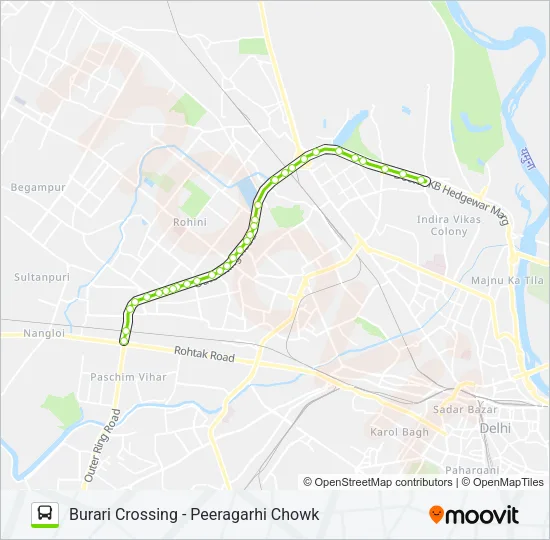MC-715 Bus Line Map