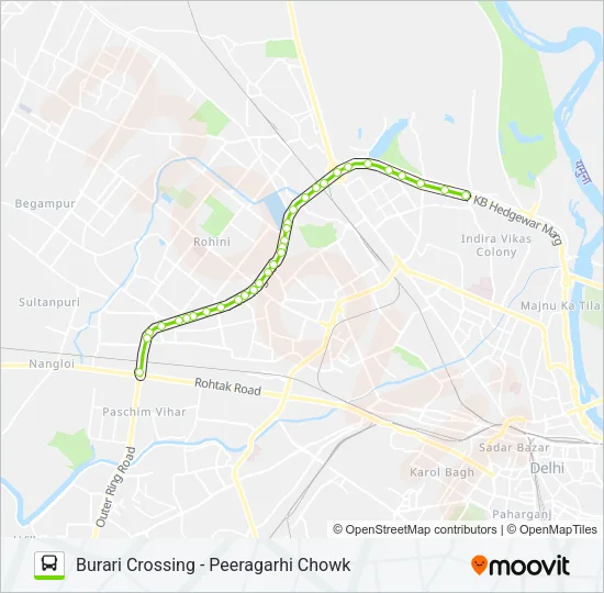 MC-715 Bus Line Map