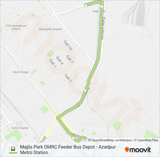 ML-96STL Bus Line Map