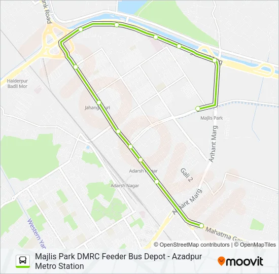 ML-96STL Bus Line Map