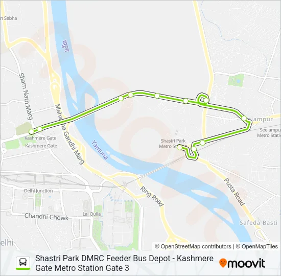 MC-127STL Bus Line Map