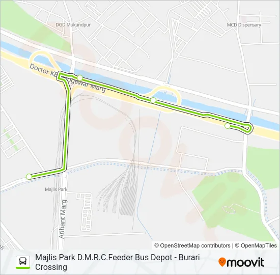 MC-715STL Bus Line Map