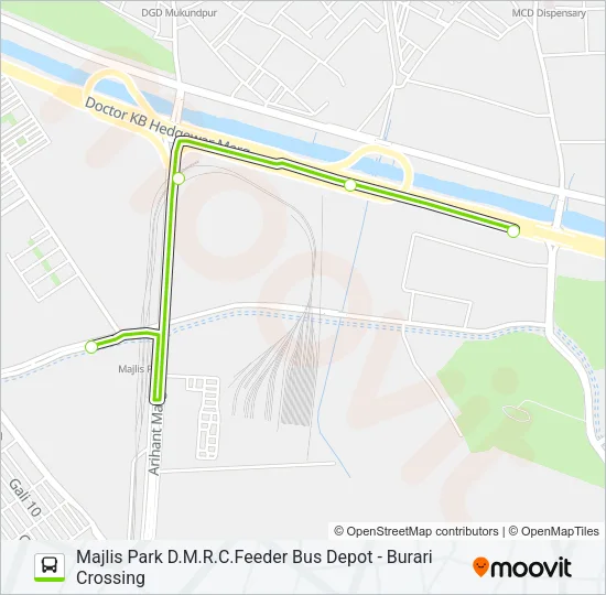 MC-715STL Bus Line Map