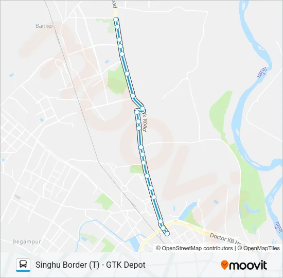 144 Bus Line Map