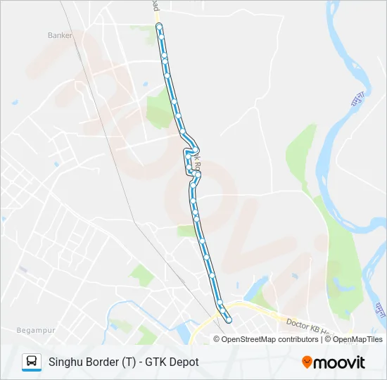 144 Bus Line Map