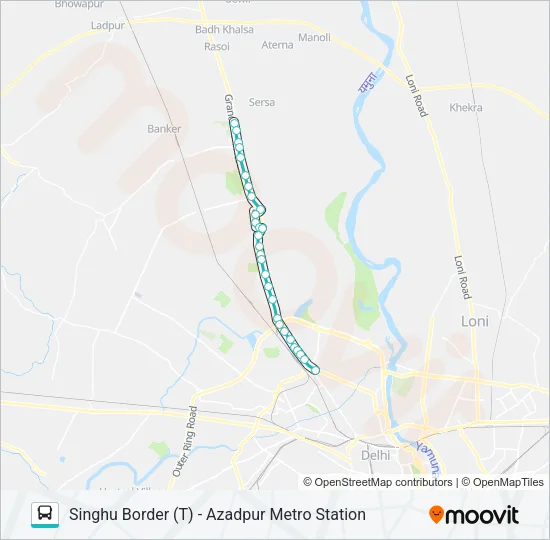 144 Bus Line Map