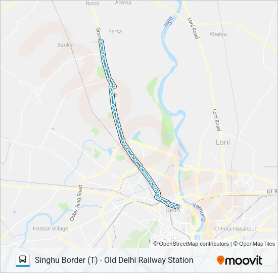 144 Bus Line Map