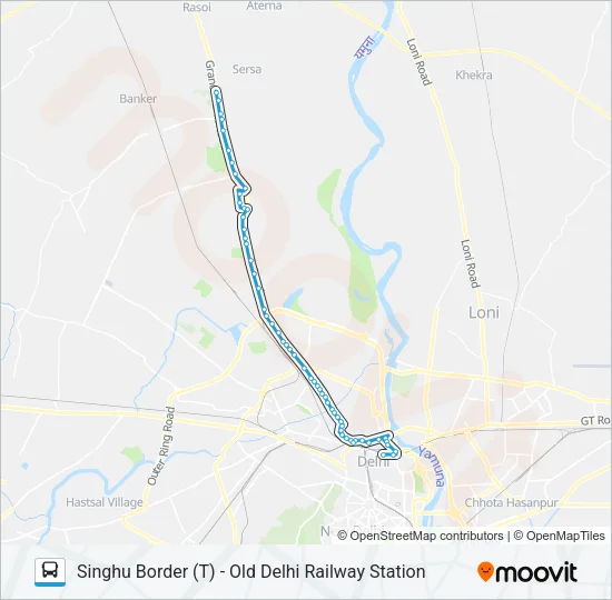 144 Bus Line Map