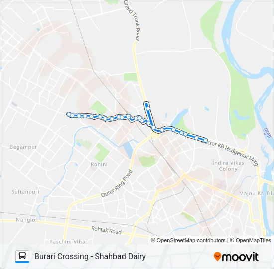 165 Bus Line Map