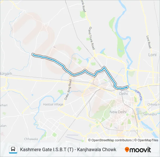 247 Bus Line Map