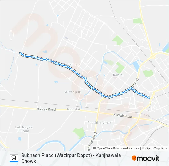 247 Bus Line Map