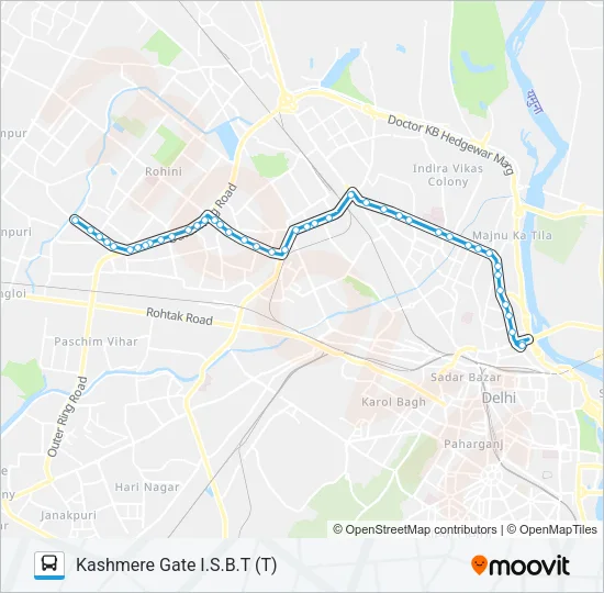 901 Bus Line Map