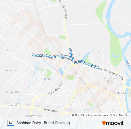 165A Bus Line Map