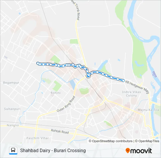 165A Bus Line Map