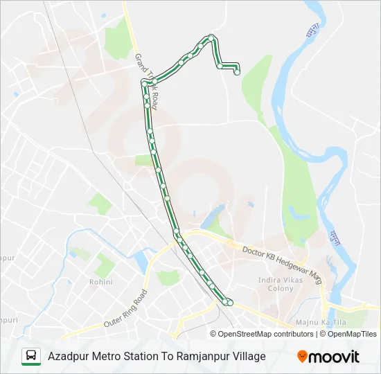 17 Bus Line Map