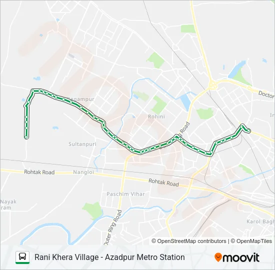 921 Bus Line Map